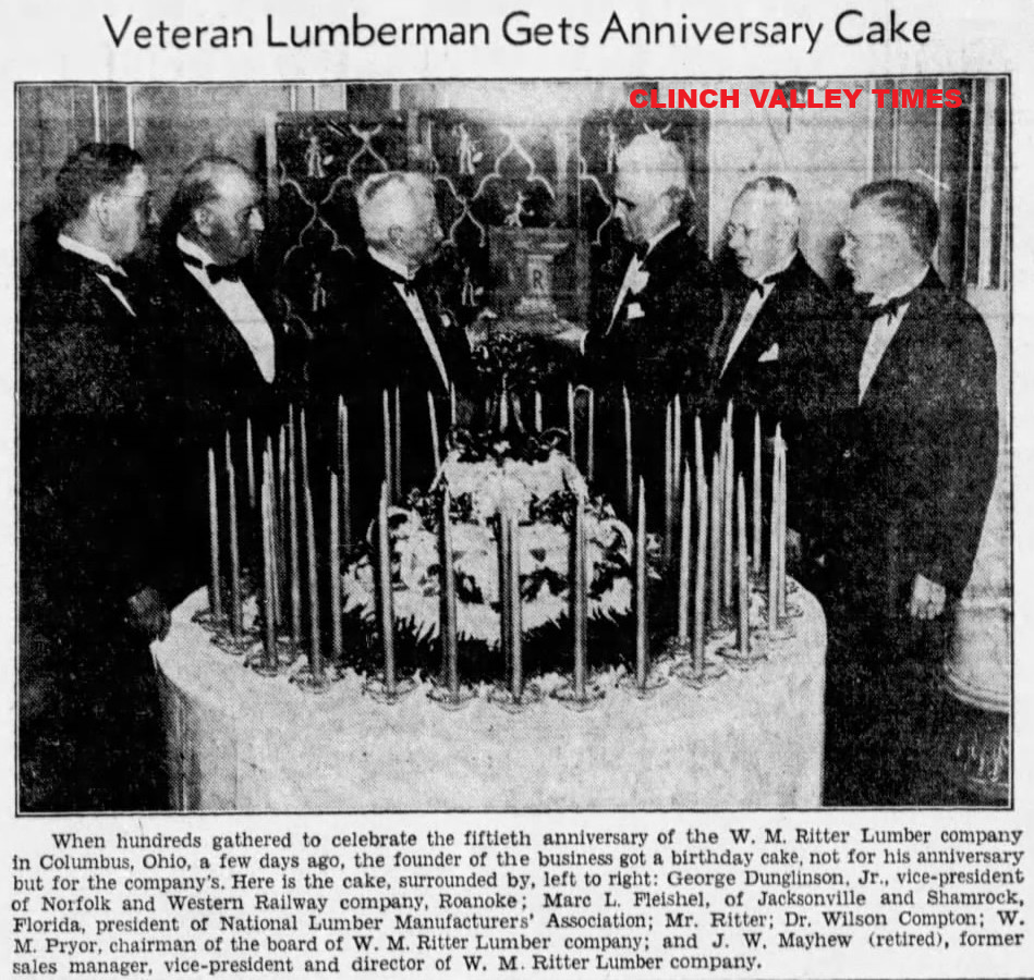 The W. M. Ritter Lumber Company – Dickenson County, VA